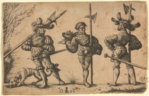 Three Mercenary Soldiers