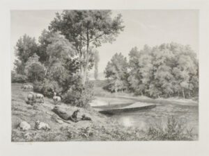 Vue prise au Bas-Meudon