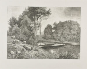 Vue prise au Bas-Meudon