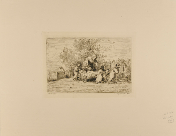 TAKING OVER THE CART (THE CHILDREN WITH THE CART)