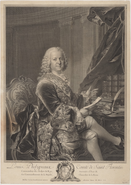 Louis Phelypeaux Comte de Saint Florentin - Image 1