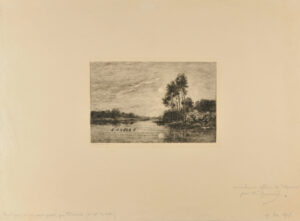 Lever de lune sur les bords de l’Oise