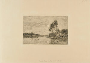 Moonrise on the Banks of the Oise