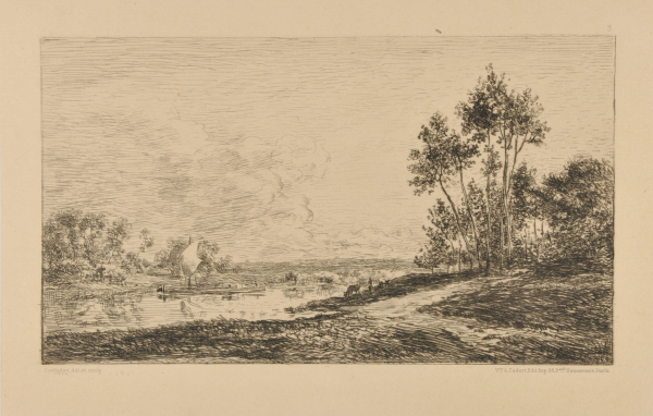 THE SEINE AT PORT-MAURIN (EURE)