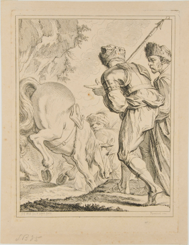 Horse and Three Soldiers - Image 2