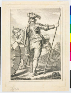 Soldier Seen from Behind