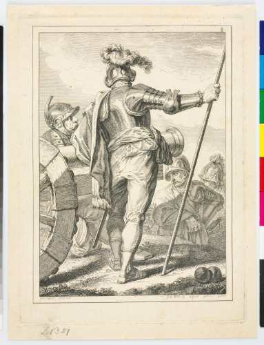 Soldier Seen from Behind - Image 1