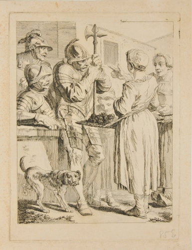 Soldiers and Vendor - Image 2