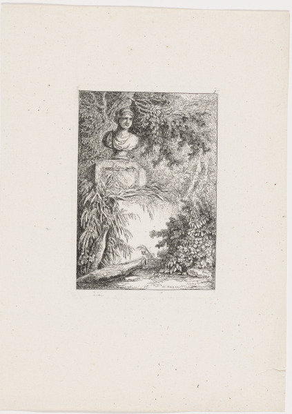 Plate 2 from the series “Les Soirées de Rome”