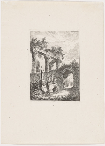 From the series “Les Soirées de Rome”