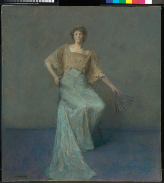 Lady with a Fan - Image 3