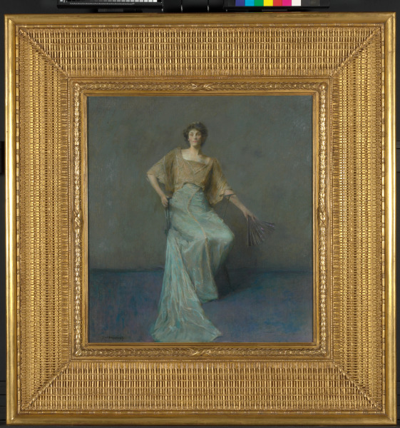 Lady with a Fan - Image 1