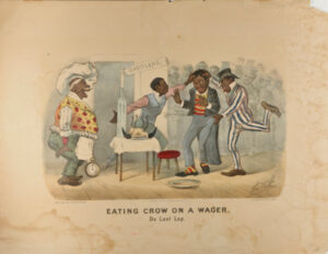 Eating Crow on a Wager. De Last Lap.