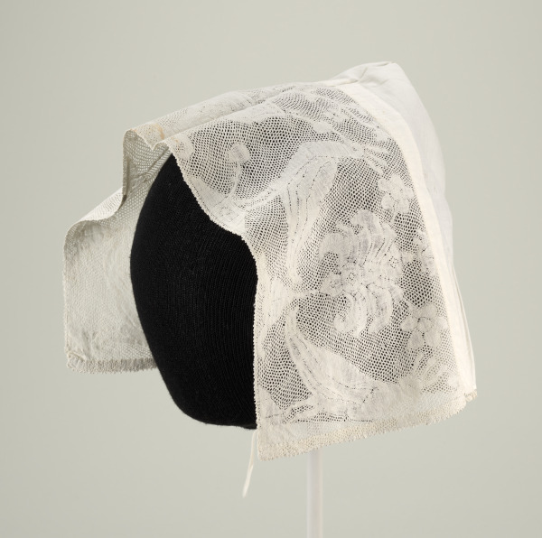 Cap with Flemish Bobbin Lace Brim - Image 3