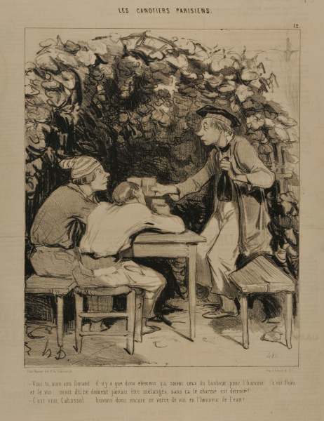 YOU SEE, MY FRIEND DURAND....THERE ARE ONLY TWO IMPORTANT COMPONENTS OF HAPPINESS FOR A MAN...WATER AND WINE