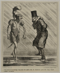 You find spring too cold this year, next year you will perhaps find it too hot