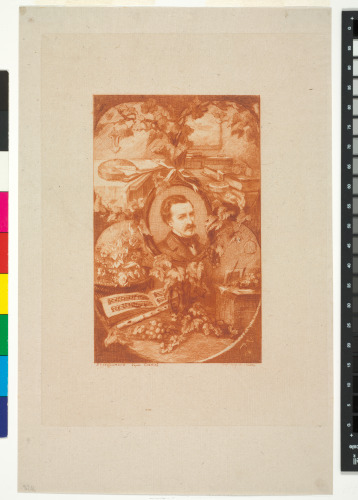 Frontispiece for the book “Oeuvres nouvelles de Champfleury: Les amis de la nature (Paris: Poulet-Malassis et De Broise, 1859)