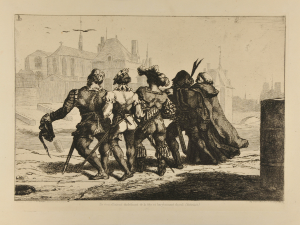 THEY WENT WITH WAGGING HEADS AND TRUMPETING TAILS (RABELAIS)