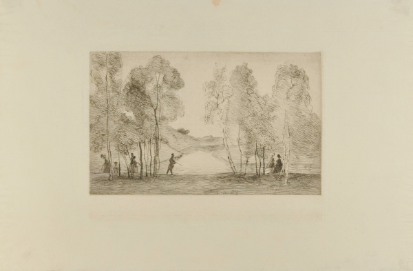 THE LAKE IN BOIS DE BOULOGNE