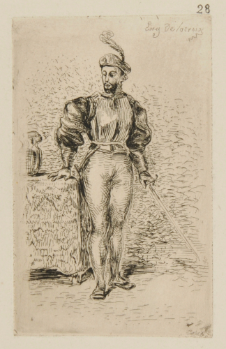 MAN AT ARMS FROM THE TIME OF FRANCIS I