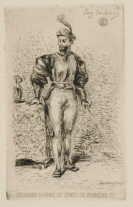 Un Homme d’Armes du temp de François I