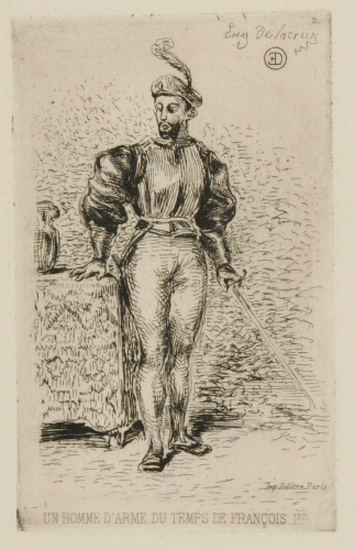 MAN AT ARMS FROM THE TIME OF FRANCIS I