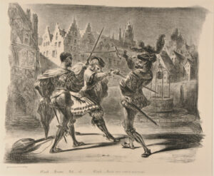 Faust and Valentin Engage in a Duel