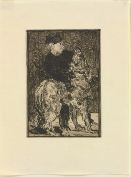 BOY AND DOG