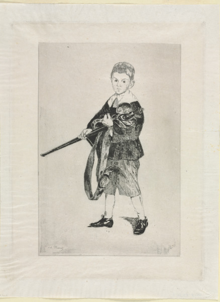 THE BOY WITH A SWORD, TURNED TO THE LEFT III