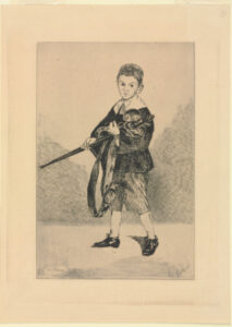 The Boy with a Sword, Turned to the Left III