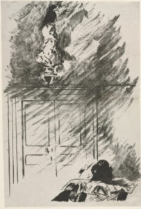 From the book “Edgar Allan Poe, Le Corbeau, translated by Stéphane Mallarmé (Paris: R. Lesclide, 1875)”