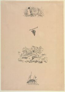 Illustrations for the poem “Stéphane Mallarmé, L’Après-midi d’un faune”