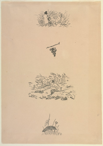 ILLUSTRATIONS FOR THE POEM "STÉPHANE MALLARMÉ, L'APRÈS-MIDI D'UN FAUNE"