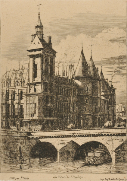 THE CLOCK TOWER, PARIS