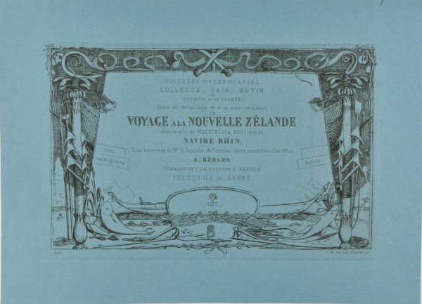 Couverture du Voyage à la Nouvelle Zélande, 1842-46