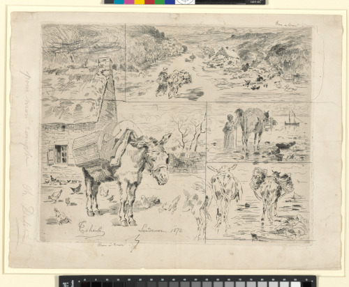 Feuillets d’album – souvenir du pays de Millet