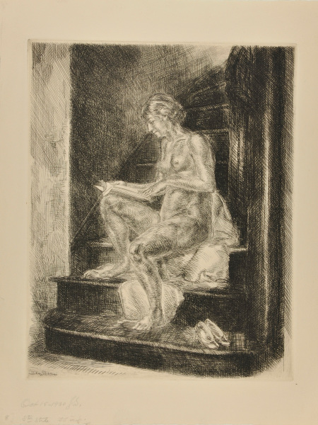Nude on Stairs - Image 4