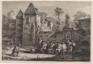 Acienne Porte de Vaize à Lyon