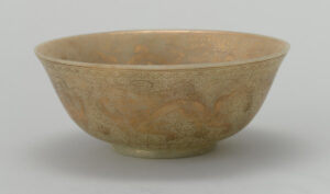Bowl with Dragon Design