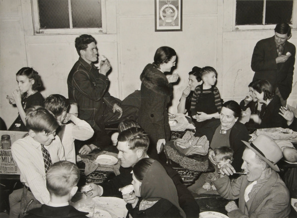 Eating Pie at Pie Supper in Muskogee County, Oklahoma - Image 3