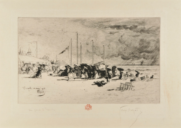 A STORM AT TROUVILLE