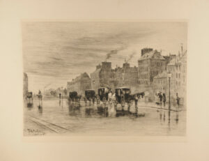 Winter Morning on the Quai de l’Hôtel-Dieu