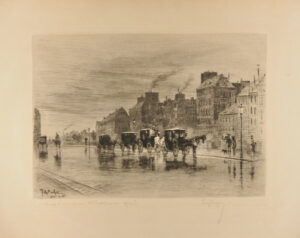 Winter Morning on the Quai de l’Hôtel-Dieu