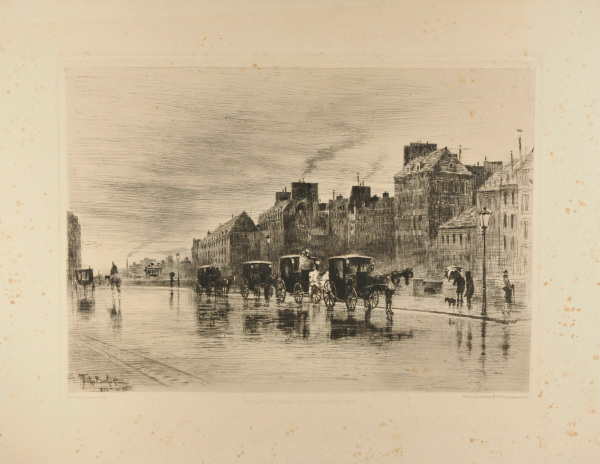 WINTER MORNING ON THE QUAI DE L'HÔTEL-DIEU