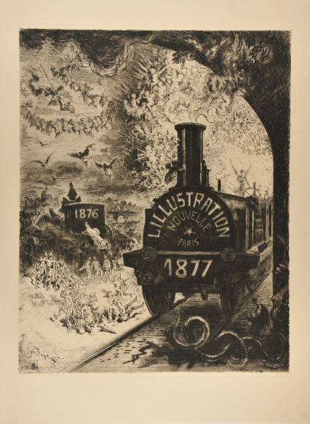 FRONTISPIECE FOR THE SOCIÉTÉ DE PEINTRES-GRAVEURS SERIES “L’ILLUSTRATION NOUVELLE”