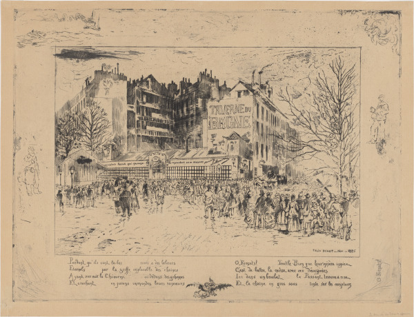 THE PLACE DES MARTYRS AND THE TAVERNE DU BAGNE