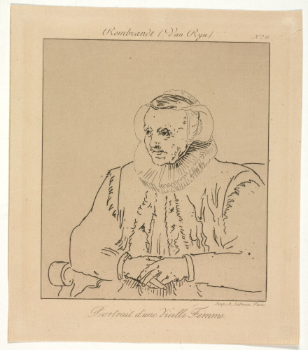 Portrait d’une Vieille Femme