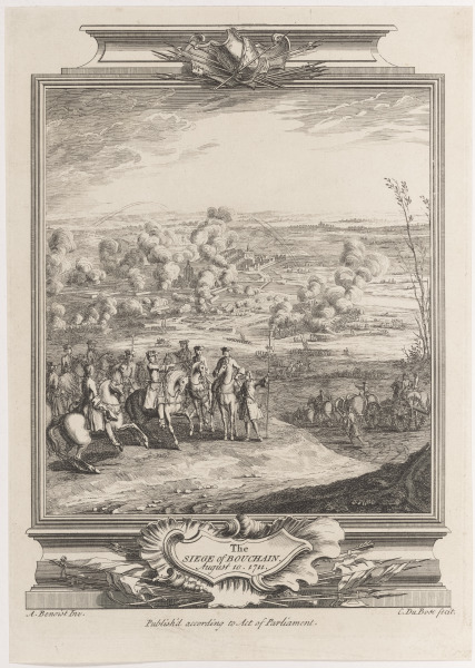 THE SIEGE OF BOUCHAIN, AUGUST 10, 1711