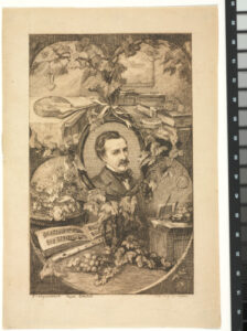 Frontispiece for the book “Oeuvres nouvelles de Champfleury: Les amis de la nature (Paris: Poulet-Malassis et De Broise, 1859)