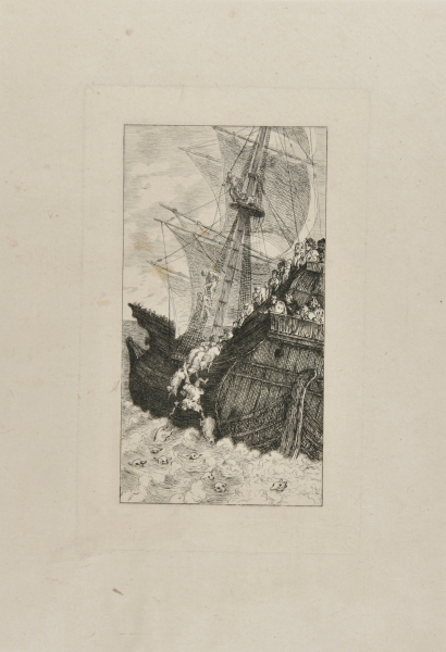 Panurge fait noyer le marchand et les moutons - Image 3